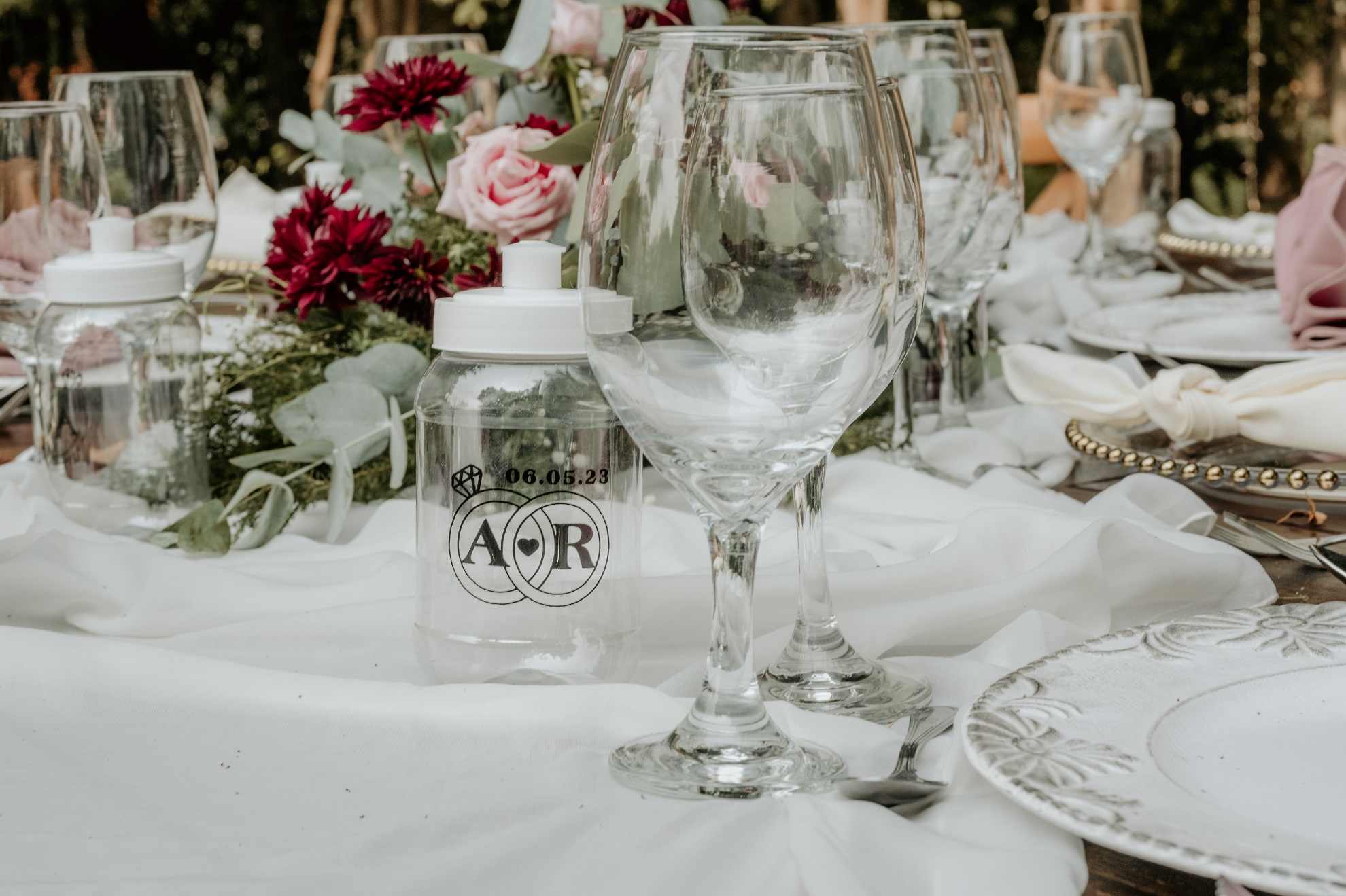 decoracion de mesa para boda